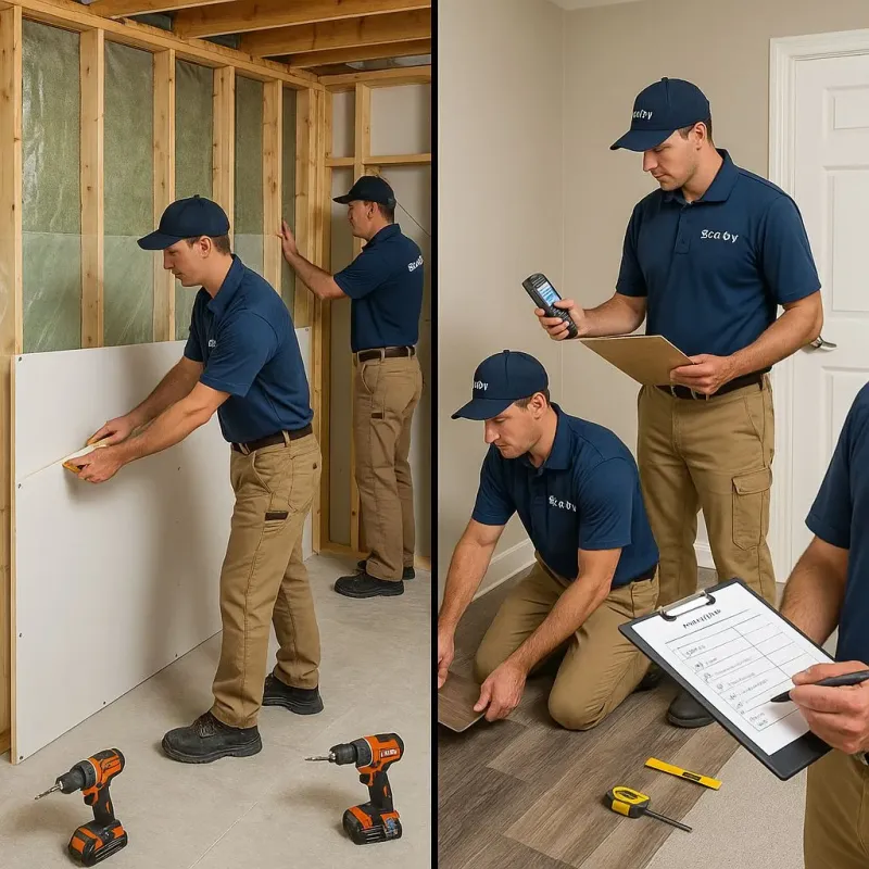 Repairs and Reconstruction process in Maryland City, MD